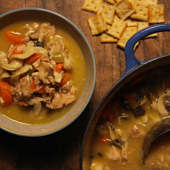 Rotisserie Chicken Soup