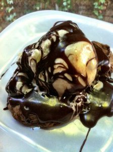 Warm Cookie Sunday with Nutella Hot Fudge
